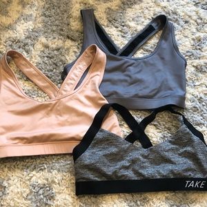 Set of 3 Forever21 Sports Bras